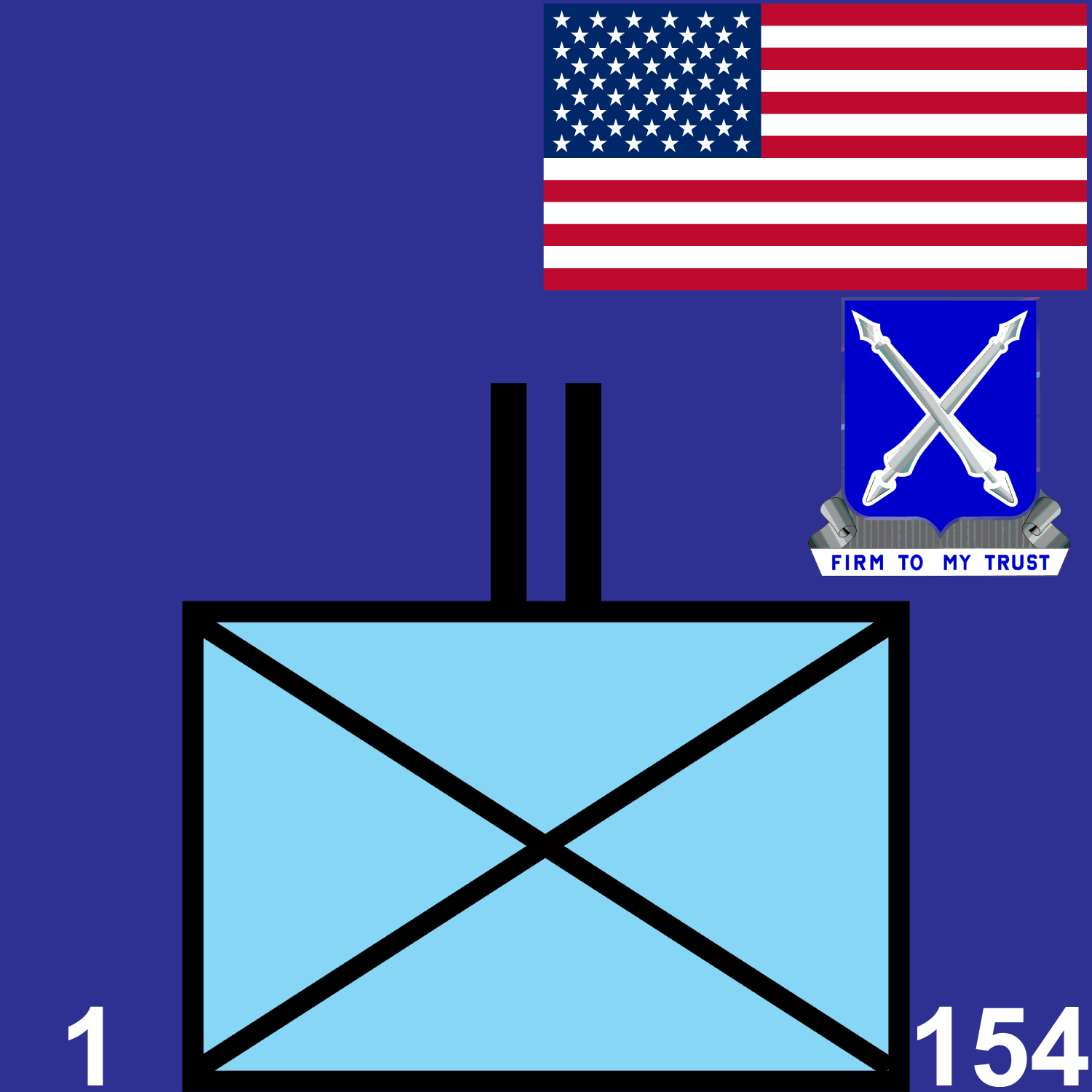 1st Battalion, 154th Infantry Regiment icon